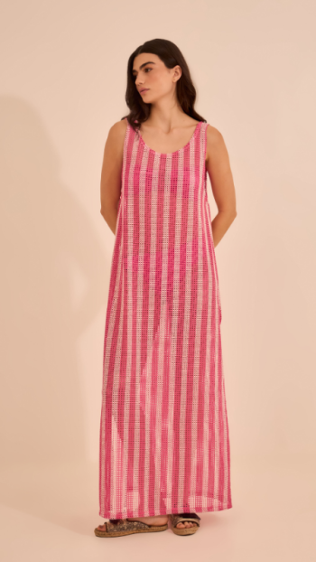 VESTIDO BIANCA TELA LINE PINK